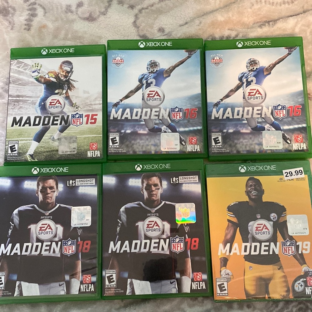 Xbox one Madden games bundle